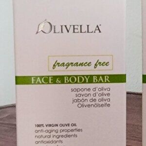 Olivella 100% Virgin olive oil Face and Body Soap (12 pack)